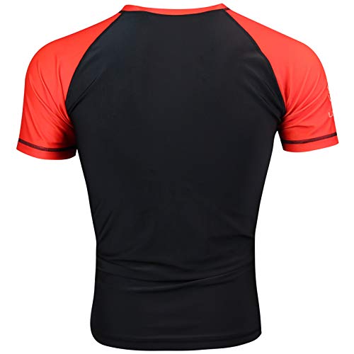 BJJ Rash Guard, Brazilian Jiu Jitsu Compression Shirt with Colored Variations3