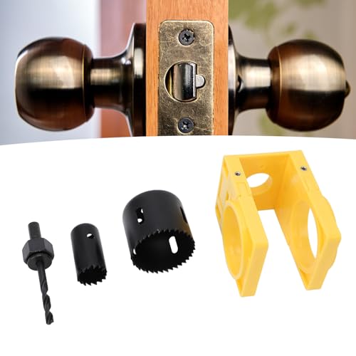 Kit profesional de instalación de cerraduras para puertas de madera miniatura 3