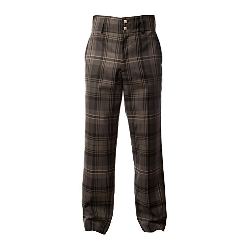 Heritage of Scotland Trews para hombre Gris Hamilton Gris 44 ES/largo