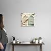 CANVAS ON DEMAND Free As a Bird I Canvas Wall Art Print by Lisa Audit, Traditional, Vintage, Home Decor, Wildlife Artwork,16 x16in