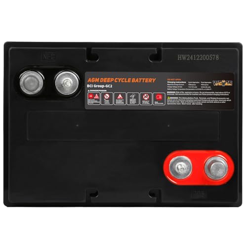 Weize GC2 6V Deep Cycle Battery