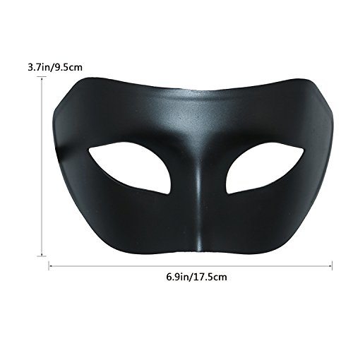 Image of Thmyo Couple's Venetian Masquerade Masks, Metal Mask Costumes Mardi Gras Prom Mask Set