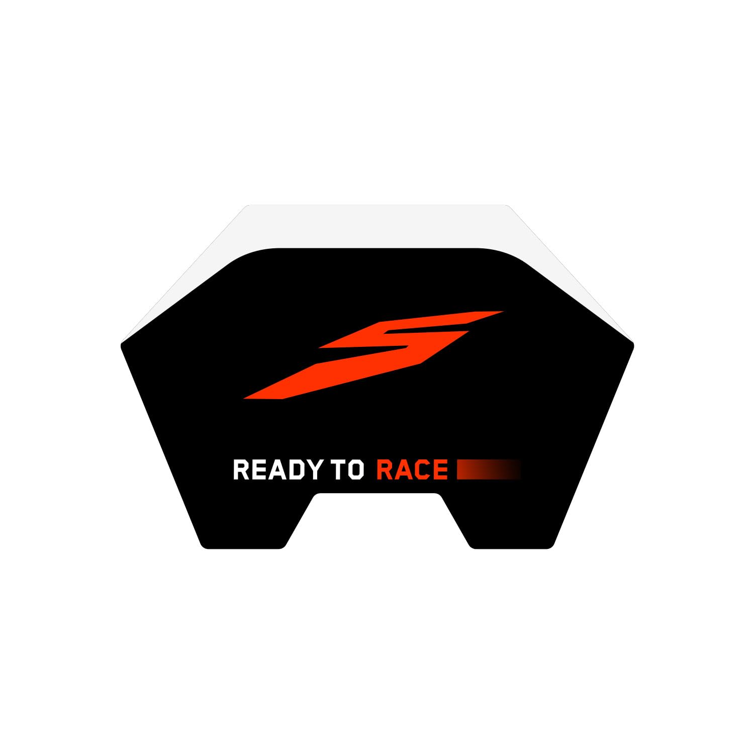 Az Graphishop naklejka radarowa kompatybilna z KTM 1390 Super Adventure S 2025 ochrona przed uderzeniami i zadrapaniami, wyprodukowana we Włoszech ADR-1390SAS-26 (biały i czarny)
