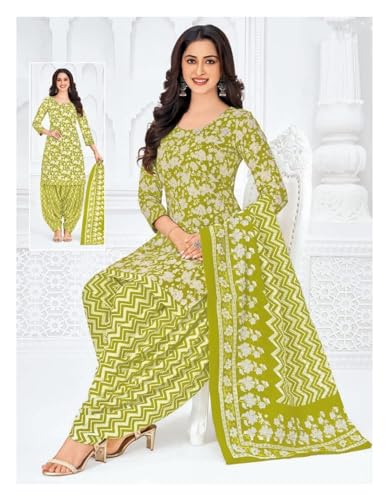Image of Yashika Unstiched Crepe dress materials | Crepe Salwar Suit for women with dupatta | suit material for women unstitched