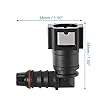 X AUTOHAUX 2pcs Car Fuel Line Quick Connector for 5/16 to 5/16 ID Nylon Tube #3