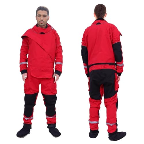 Beiake Waterproof Separate Dry Suits Switchzip Drysuitwith Latex Seal For Kay...