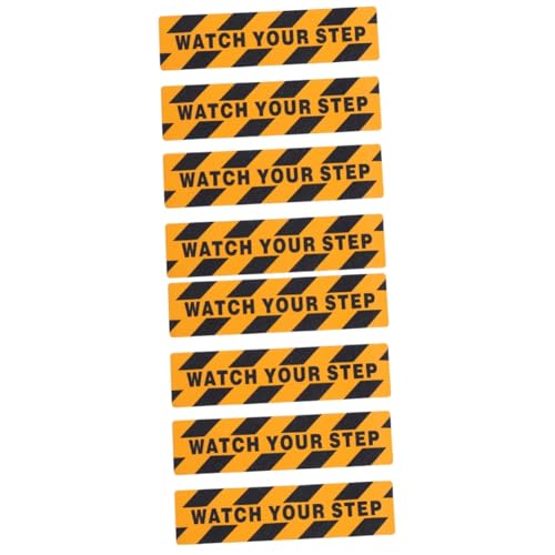 Autocollants antidérapants pour escaliers TOPBATHY | Lot de 8 bandes de protection maison