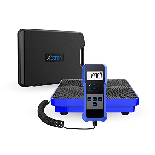 Xetron Báscula Refrigerante de Peso de Carga 100kg, Bascula Carga Gas Refrigerante HVAC, Bascula Aire Acondicionado Digital de Alta Precisión para Automoción, SRC-200 Cover