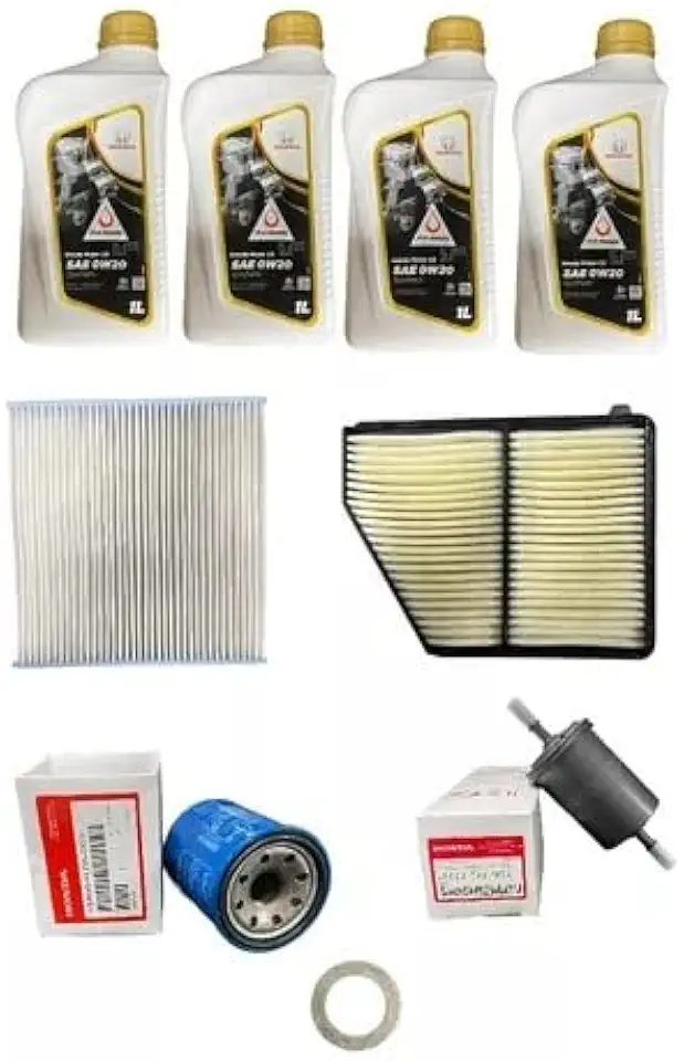 Kit Revisão Óleo 0w20 E Filtros Honda Civic G10 2.0 Original