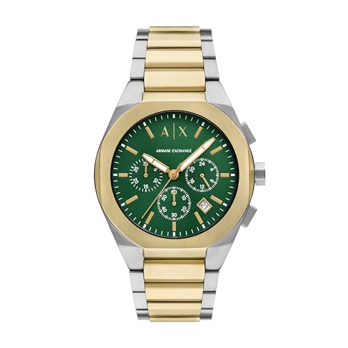 Listado de Reloj Armani Exchange Dorado los preferidos por los clientes. 41 AX ARMANI EXCHANGE Reloj Armani Exchange Street AX4184 de acero inoxidable en color dorado y plateado para caballero
