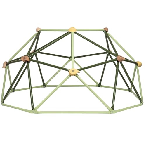 QLS Climbing Dome Steel Climbing Frame for Children 12 ft - 3.7 m Diameter Outdoor Geodome Max. 350 kg