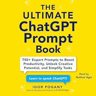 The Ultimate ChatGPT Prompt Book cover art
