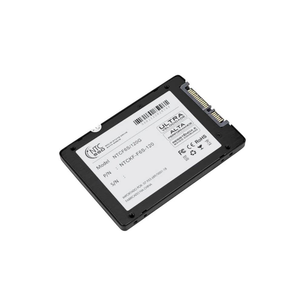 SSD SATA III 120GB 500MB/s NTCKF-F6S-120 NTC | Amazon.com.br