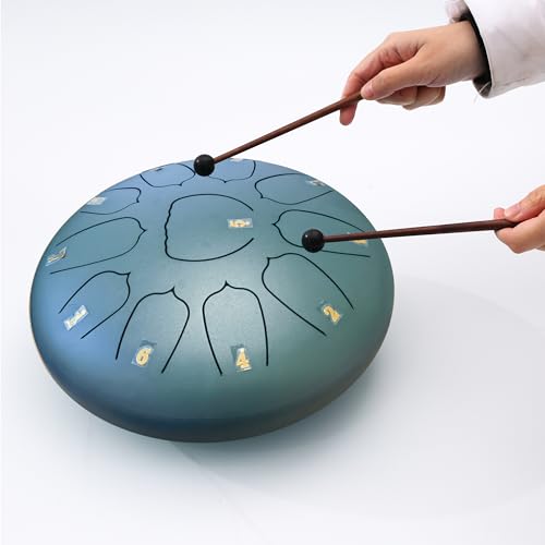 Tambour à langue en acier et finitions de précision pour percussion à main - 4