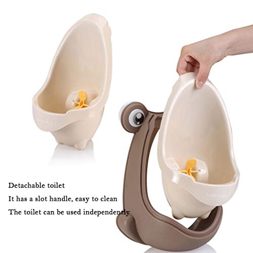 Potty Seat voor peuters Aan de muur bevestigde KINDERPOTJE Frog Kinderen Verticale Urinoir Boy Toilet Toddler Potty… - Afbeelding 7