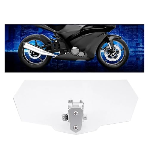 Déflecteur vent extension de pare-brise moto universel réglable