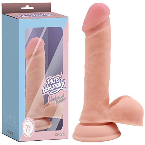 Gode Réaliste Double Densité en Silicone Undressed
