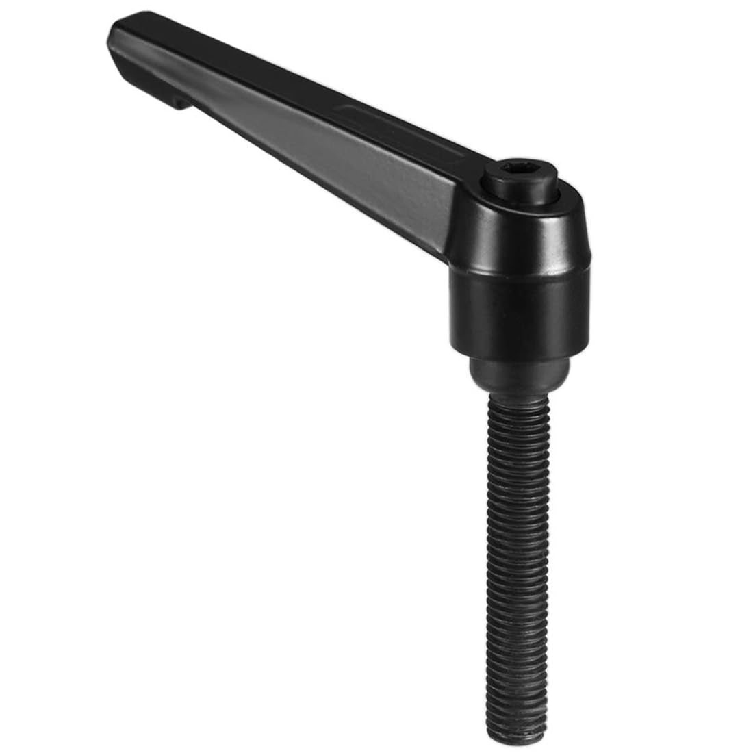 TA-VIGOR 1Pcs Adjustable Clamping Lever Handles, M10 x 50mm Locking Quick Release Push Button Ratchet Screw Knobs