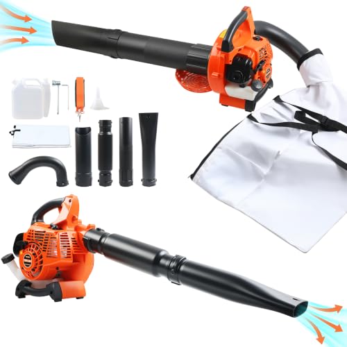 DTNESS 26cc Gas Leaf Blower Vacuum