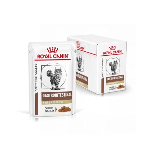 Royal Canin Gastro Intestinal Fibre Response | 12 x 85 g | Diät-Alleinfuttermittel für Adulte Katzen | Für Katzen mit chronischer Verstopfung oder ähnlichen Magen-Darm-Problemen