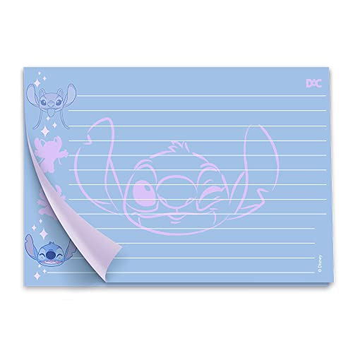 Bloquinhos de Anotações Stitch com 5 Modelos (20 Folhas cada) – 4077