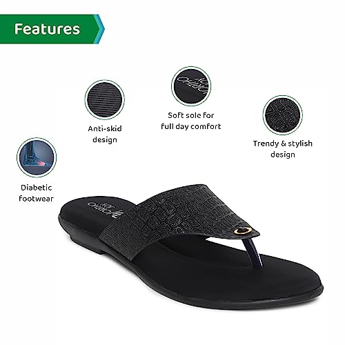 Image of ORTHO JOY Fancy doctor Sandals|| Stylish Comfortable Casual slippers for women