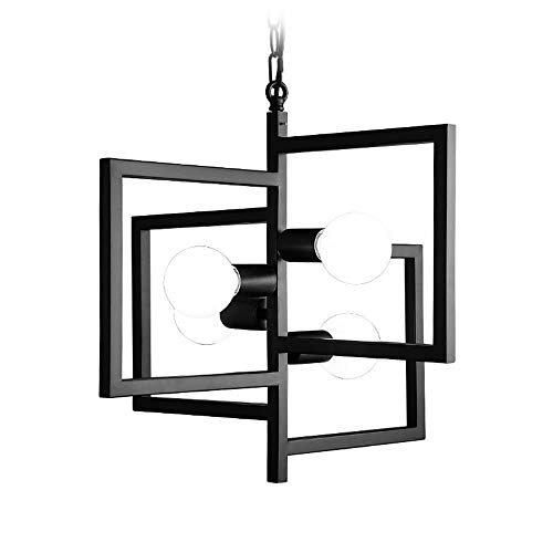 Lustre moderne minimaliste en fer forgé pour illuminer et décorer votre restaurant