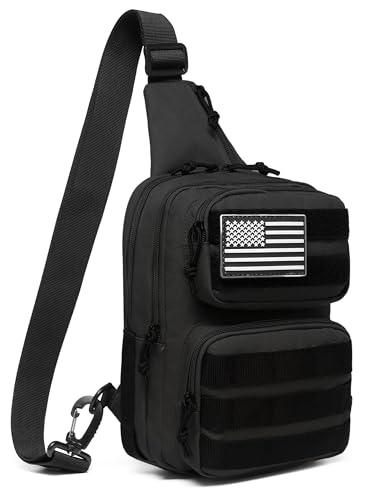 Wotony Tactical Crossbody Bag for Men - Durable Sling Bag with Cross Body Design EDC Shoulder bag