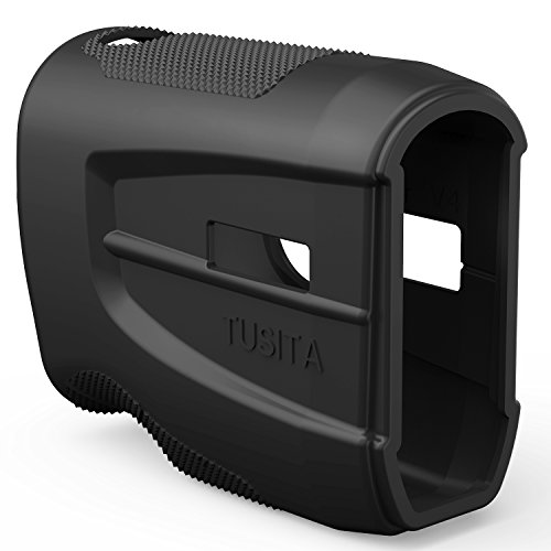 TUSITA Protective Cover for Bushnell Tour V4 Slope Shift, Golf Laser Rangefinder Accessories Replacement Silicone Case Skin (Black)