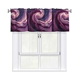 Photo Gallery whjssf tenda con stampa vortice rosa e viola con asta corta, 137,2 x 45,7 cm, per la maggior parte delle aste per tende standard o decorative, per cucine, bagni, lavanderie Photo Gallery whjssf tenda con stampa vortice rosa e viola con asta corta, 137,2 x 45,7 cm, per la maggior parte delle aste per tende standard o decorative, per cucine, bagni, lavanderie