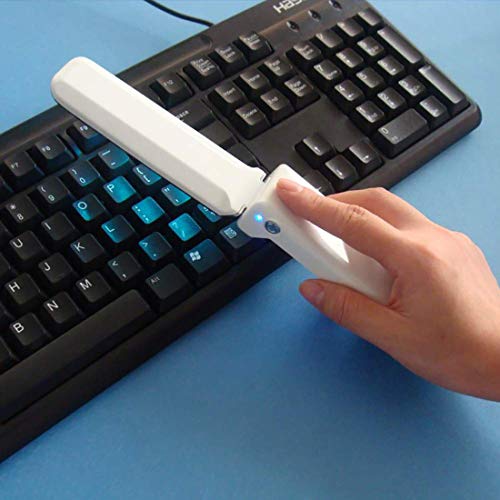 Wensa USB Portable UV Light Sterilizer, Foldable Travel UV Wand Sanitizer to Kill Germs, Bacteria UV Disinfection Lamp Tool, for Travel Hotel Home Office Use