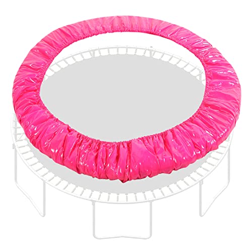 Protection ressort trampoline étanche 101cm rembourrée rose fuchsia