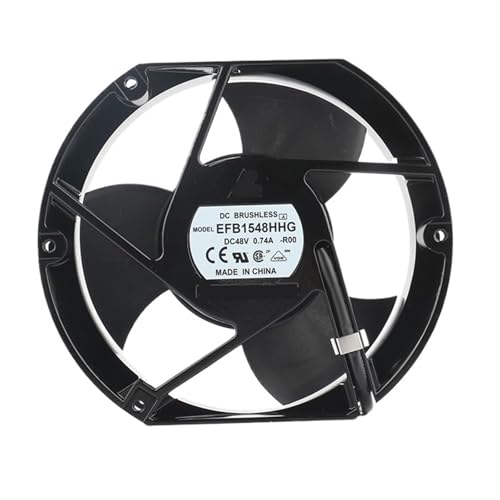Ventilateur de refroidissement axial 17cm grand débit d'air DC48V 0.74A stable