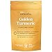Golden Milk - Organic Golden Turmeric Ginger by Amoda. Golden Milk Powder + Turmeric Latte Powder + Turmeric Ginger Tea + Smoothie Powder. 70g/25 servings