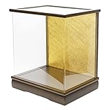 人形ケース アクリル 木製ケース 雛人形ケース 五月人形ケース 国産 カブセ式人形ケース212-1 幅 間口 約27.5cmｘ奥行20.5cmｘ高さ28.5cm 内計り 陣屋