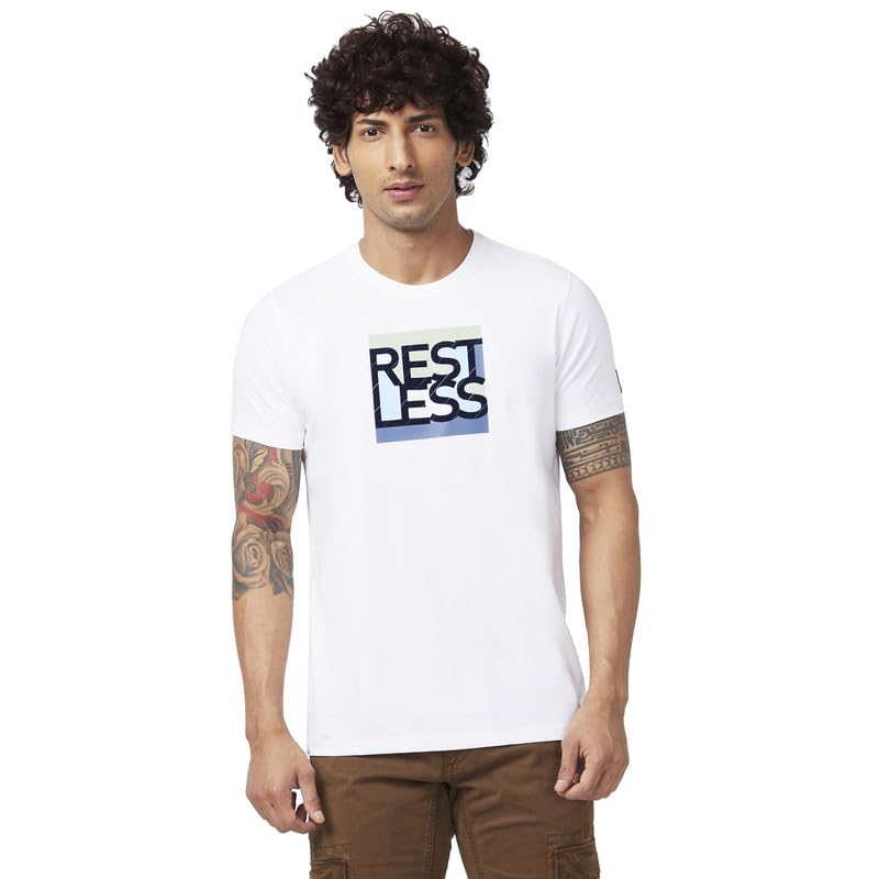 Image of Spykar Men Solid Slim Fit Sweater