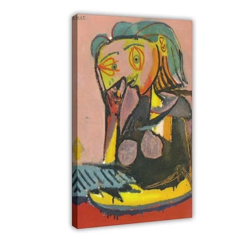 Toile Femme penchée 1937 Picasso, tableau déco salon 41x61 cm