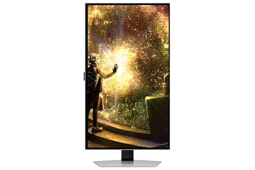 Image of Samsung 27 inch Gaming Monitor G6 G61D Odyssey OLED QHD 240Hz 0.03Ms, Silver Matte, Height Adjustable and Pivot, LS27DG612SMXUE