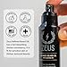 ZEUS Refined Beard Oil, Leave In Conditioner Oil for a Softer Beard & Mustache -Made in USA (Sandalwood) 1.6 oz.