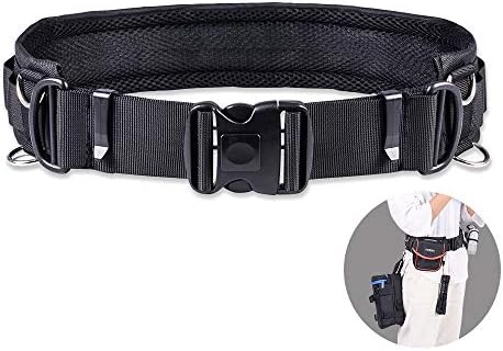 Cinturón Porta-cámara Universal De 110 Cm – 8 Anillas D, Carga 20 Kg, Para Nikon, Canon, Sony