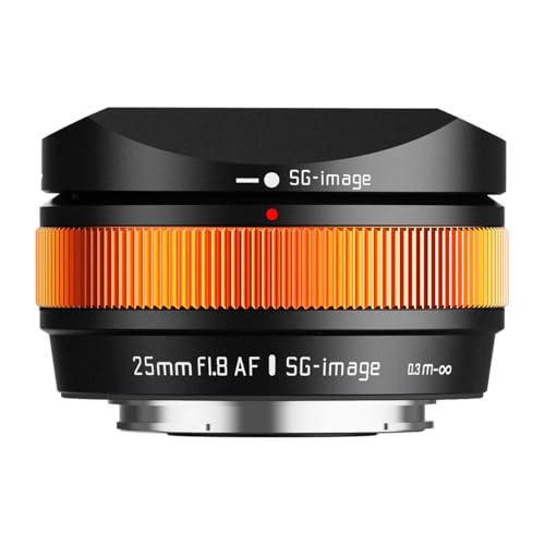 Amazon.co.jp: SG-image AF 25mm F1.8 II APS-C Eマウント ソニーE互換