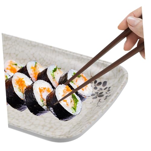 2 Platos Rectangulares Japoneses para Sushi Melamina miniatura 6