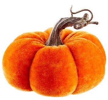 Allstate Floral and Crafts Pumpkin Orange Velvet 3.5