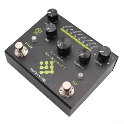 Tap Tempo Digital Delay Pedal for Electric Guitar Live