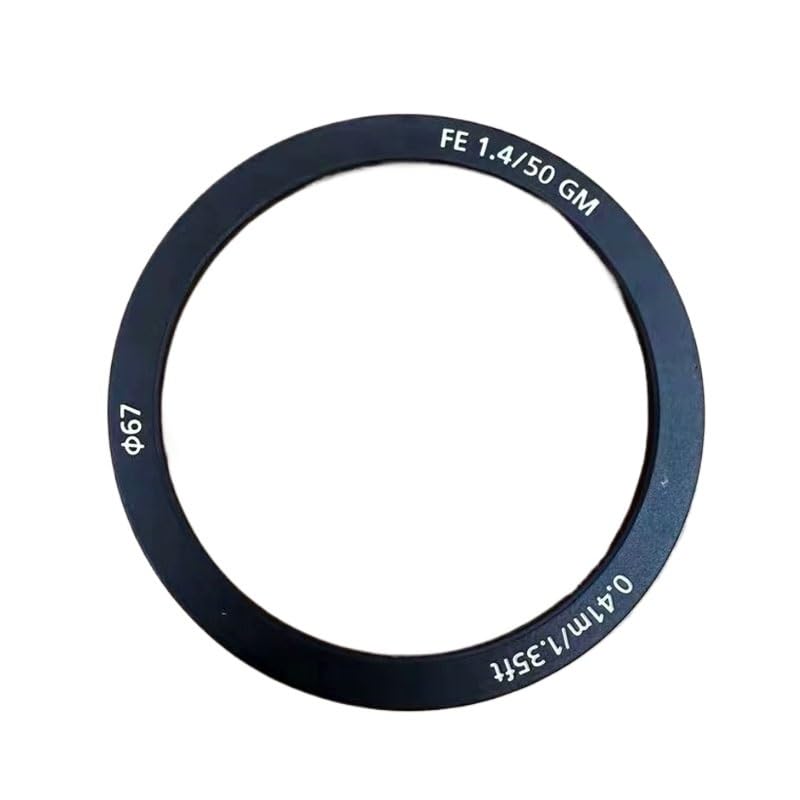 Anillo de nombre frontal para reparar la estética de tu lente SEL50F14GM