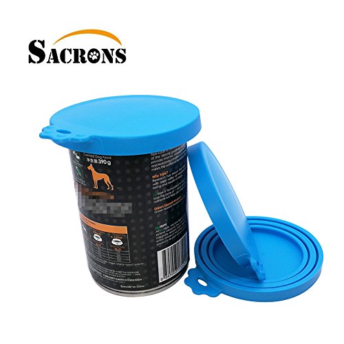 Sacrons Can Covers Universal Silicone Can Lids For Pet Food Cans Fits Most Standard Size Dog And Cat Can Tops Bpa Free #TOP2