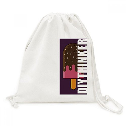 Toile sac à dos cordon chocolat croustillant voyage et loisirs