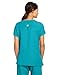 WonderWink Women's Scrubs Four Way Stretch Sporty V-Neck Top, Real Teal, Large