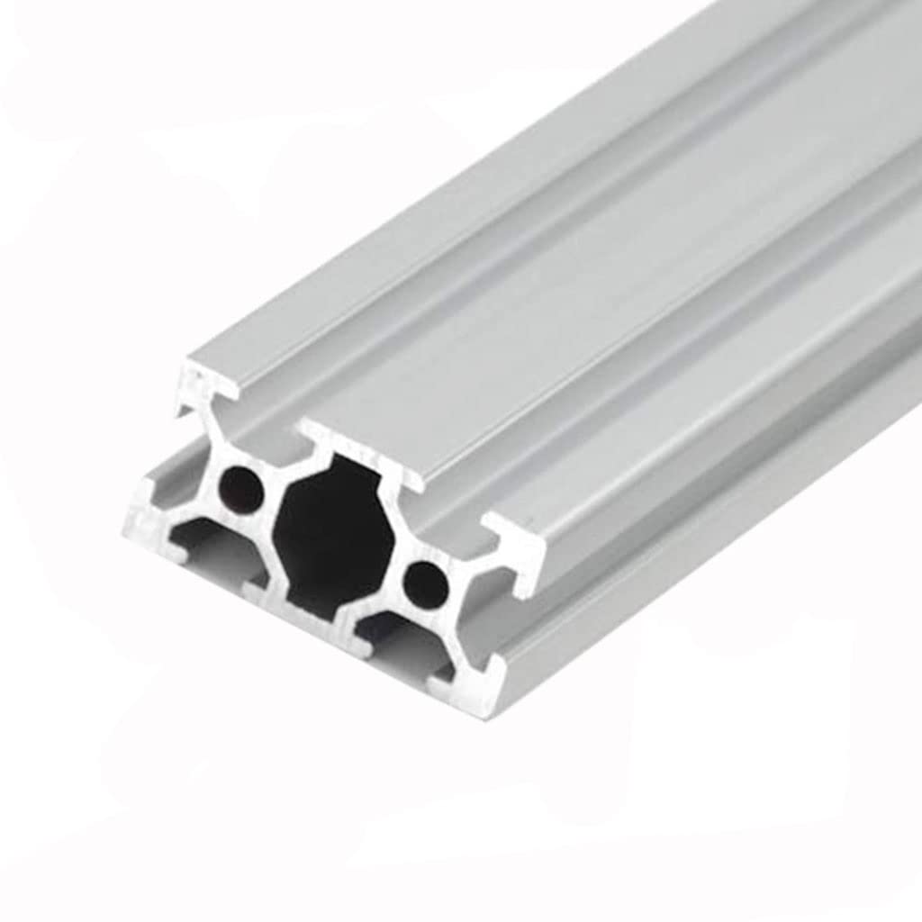 Profilé d'extrusion d'aluminium 2040, Longueur 100 mm-1200 mm, Norme européenne anodisée, pour pièces d'imprimante 3D CNC (Taille : 600 mm)