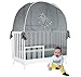 Aussie Cot Net Baby Crib Tents Twin 2 Crib Tents to Keep Baby from Climbing Out - Original Trusted Crib Net Company Since 1998